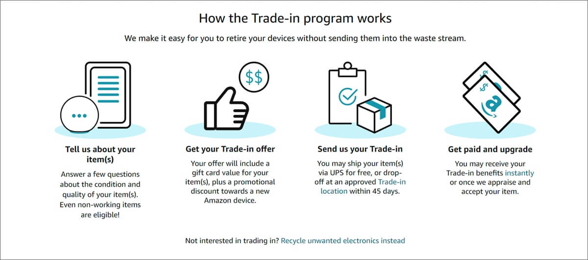 amazon trade-in program