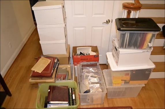 Boxes of Print Albums