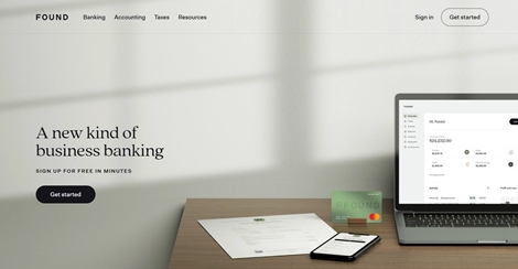 Found homepage