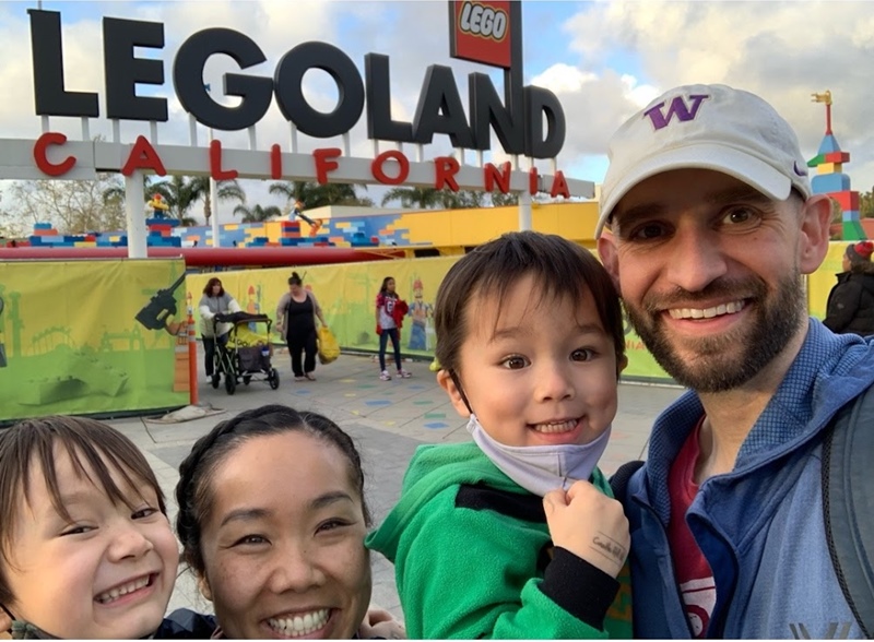 legoland with the fam