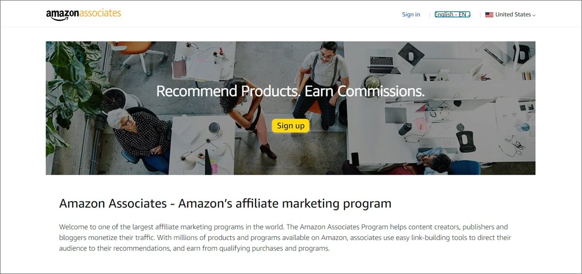 make money with the amazon associates program