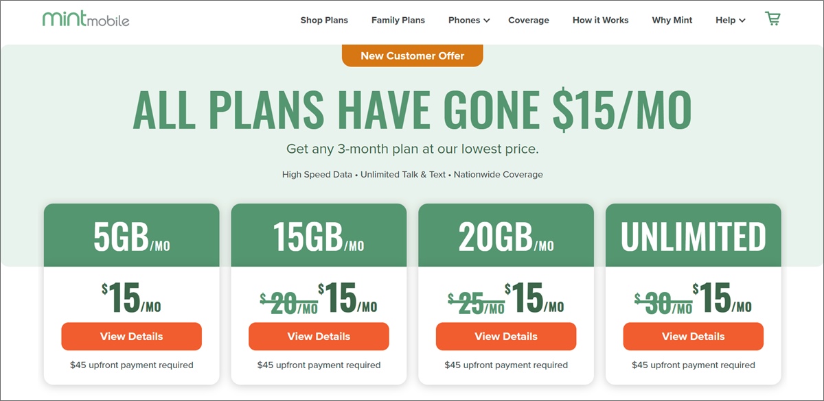 mint mobile plans