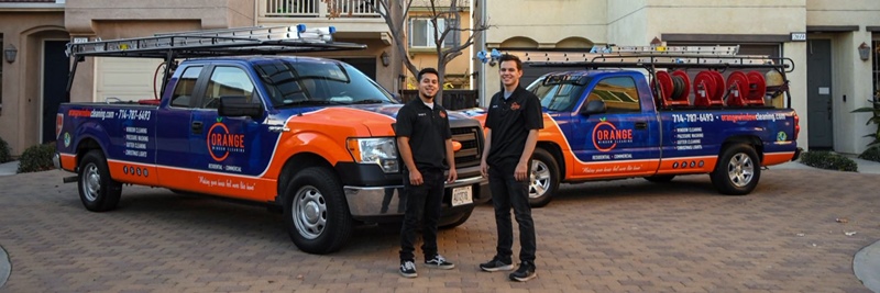 orange window cleaning