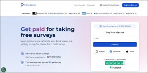 prime opinion - one of the best survey websites