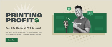 printing profits podcast by printify