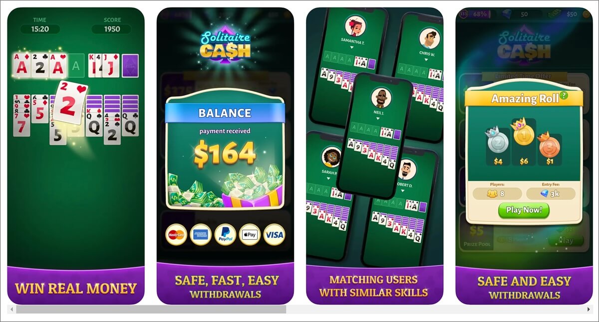 solitaire cash real money game