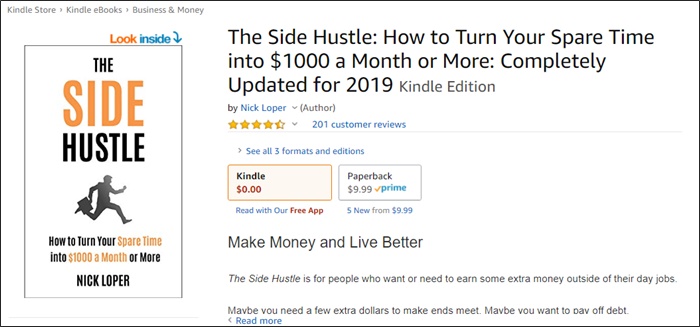 the side hustle book