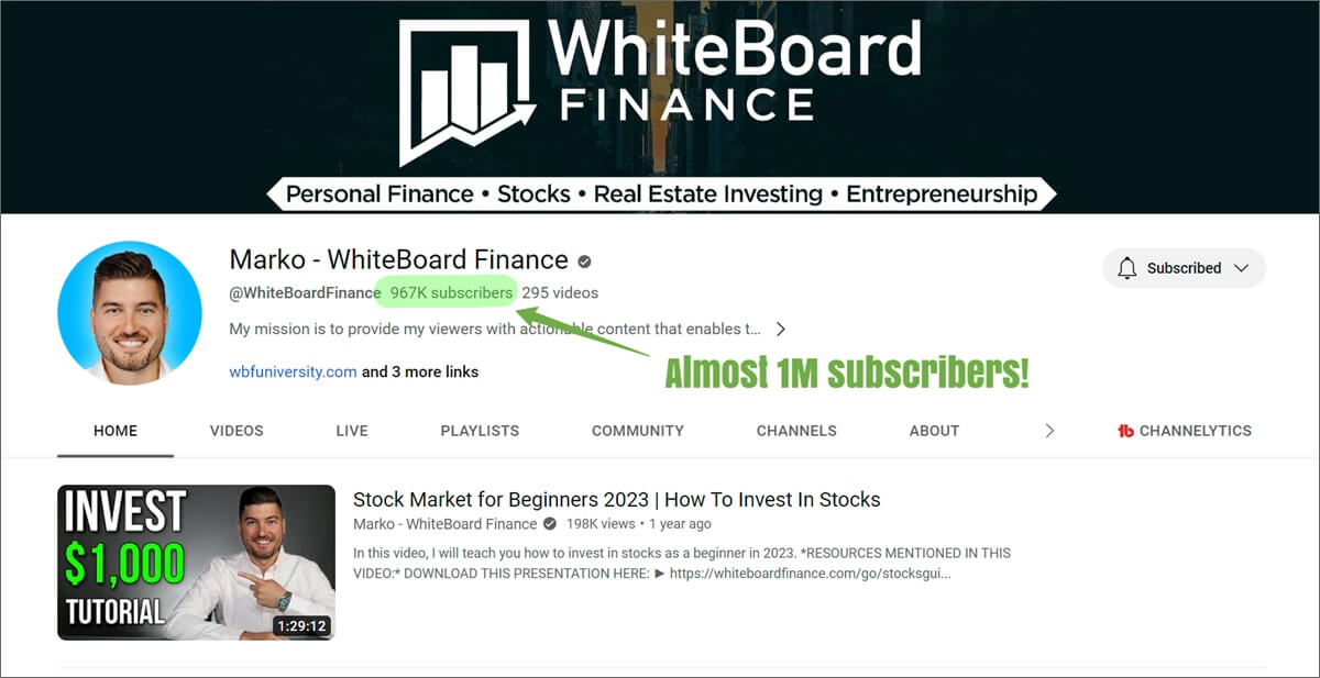 whiteboard finance youtube