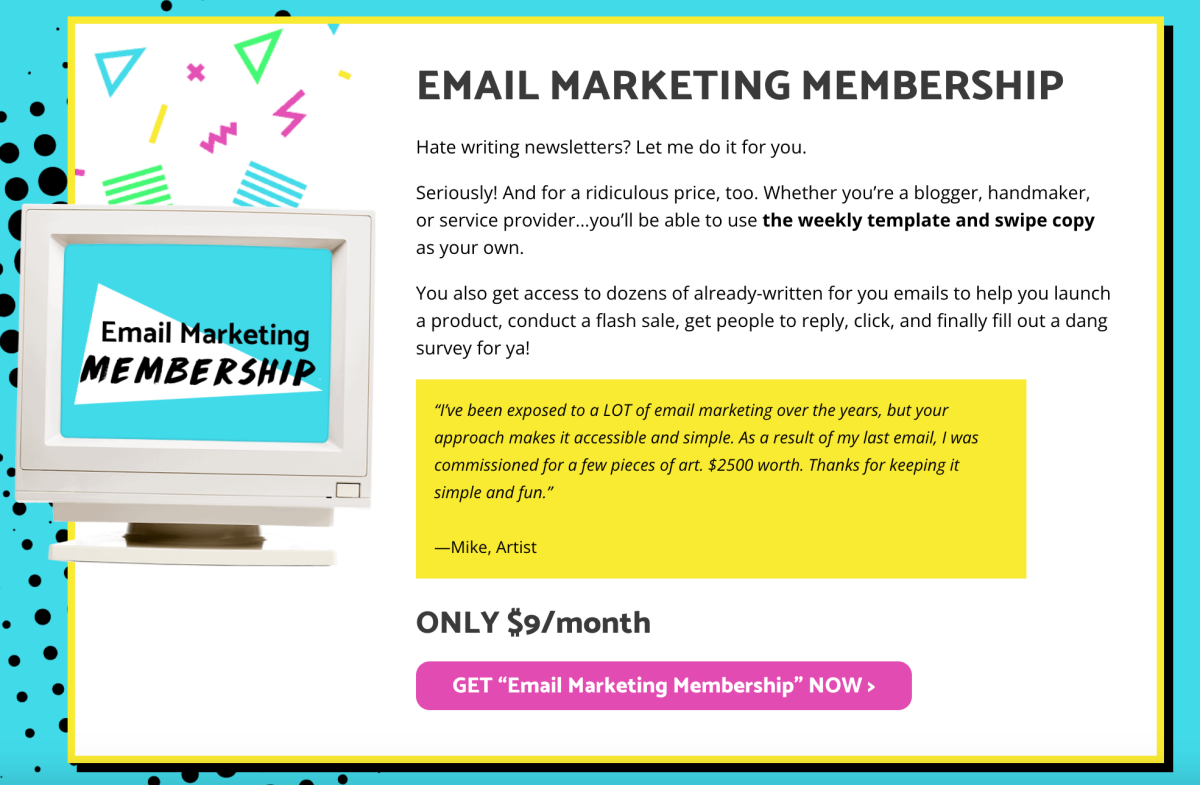 Email Marketing Membership